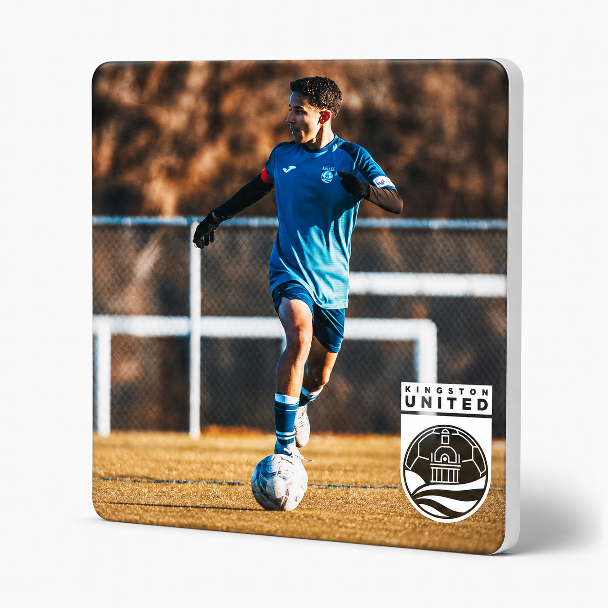 Kingston United ceramic Player Tile example 2